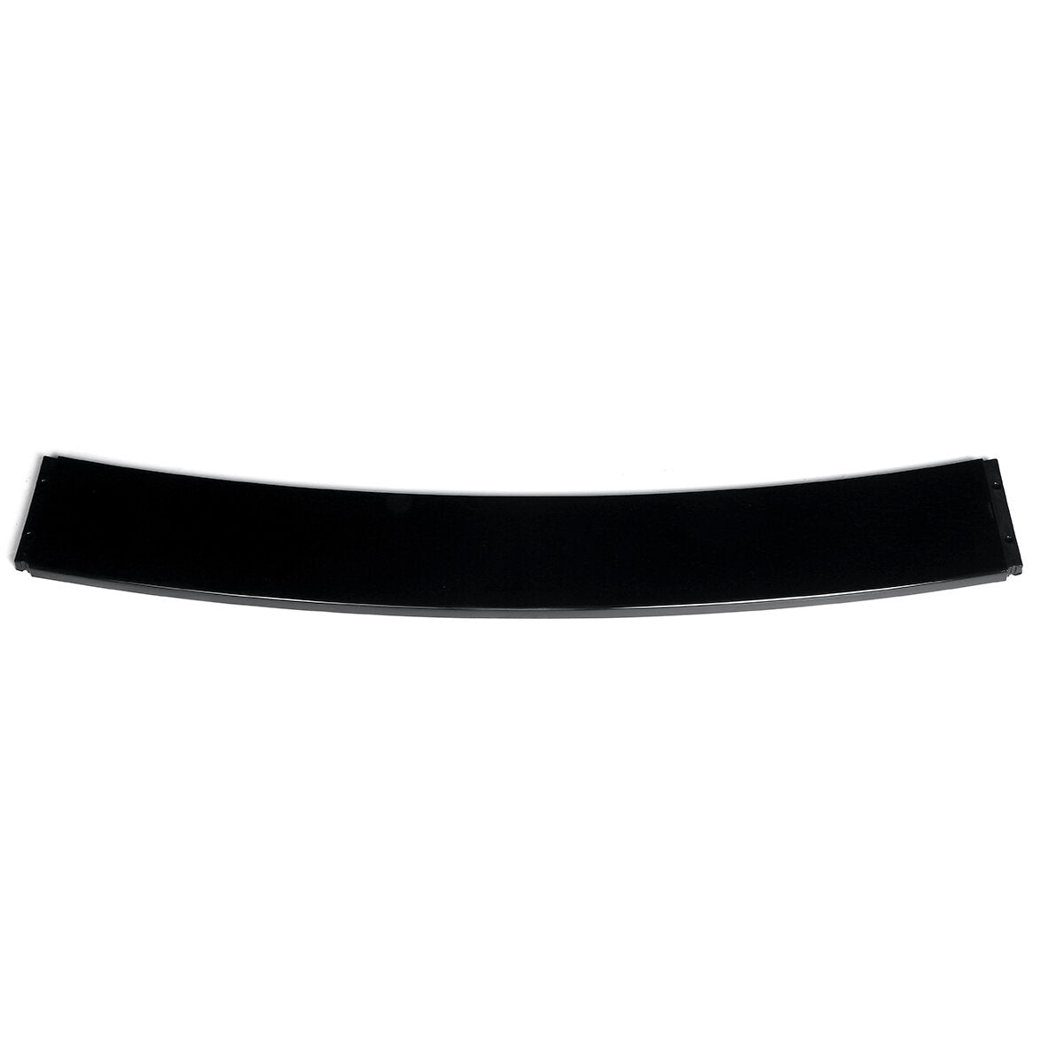 3pcs Front Lip Chin Bumper Body Kits Black With Black Line New For Car Universal