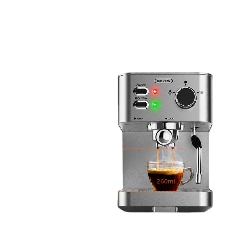 Powder/Pod dual-use Coffee Espresso Maker 20Bar Espresso Coffee Machine Inox Case Semi Automatic