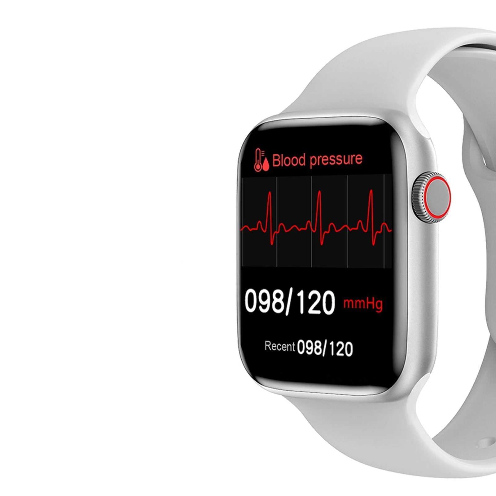 1.75 Inch IPS Screen Intelligent Sport Watch Temperature Heart Rate Blood Pressure/Oxygen Monitor
