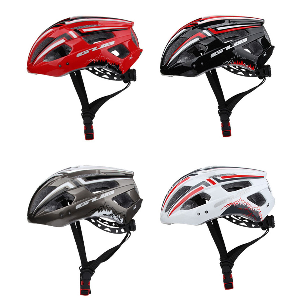 Bike Helmet Ultralight USB Rechargeable Bike Headlamp Safety Breathable Bicycle Cycling Helmet
