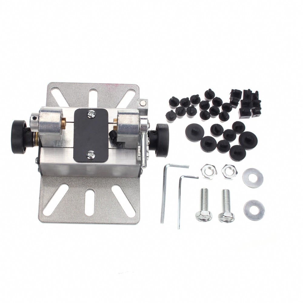 Drill Hole Bracket Set For Mini Lathe Beads Machine wood working Craft