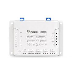 WiFi DIY Smart Switch 3 Working Mode APP Remote Control Switch Works with Alexa and Google Home,4CH R3 & 4CH PRO R3 50/60Hz 10A 2200W 4 Gang