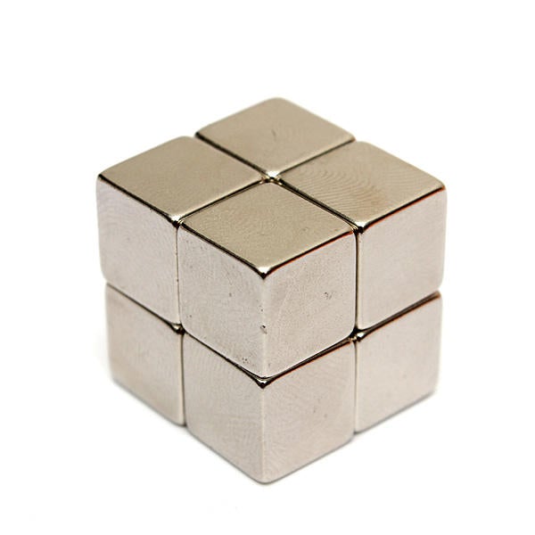 20Pcs N50 Rare Earth Magnet 10mm Cube Block Neodymium Super Strong Fridge
