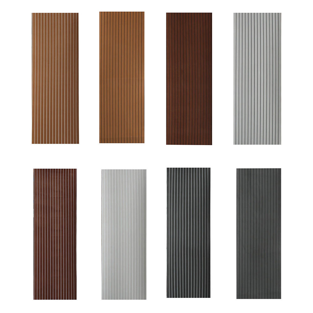 8 Styles 900x2000x5mm Marine Flooring Faux Teak EVA Foam Decking Sheet