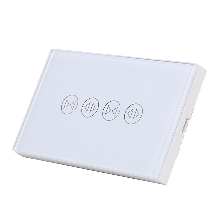 Wifi Switch Dual Track Control Switch Screen Window Curtain App Control Smart Switch 110-240V 2.4 GHz