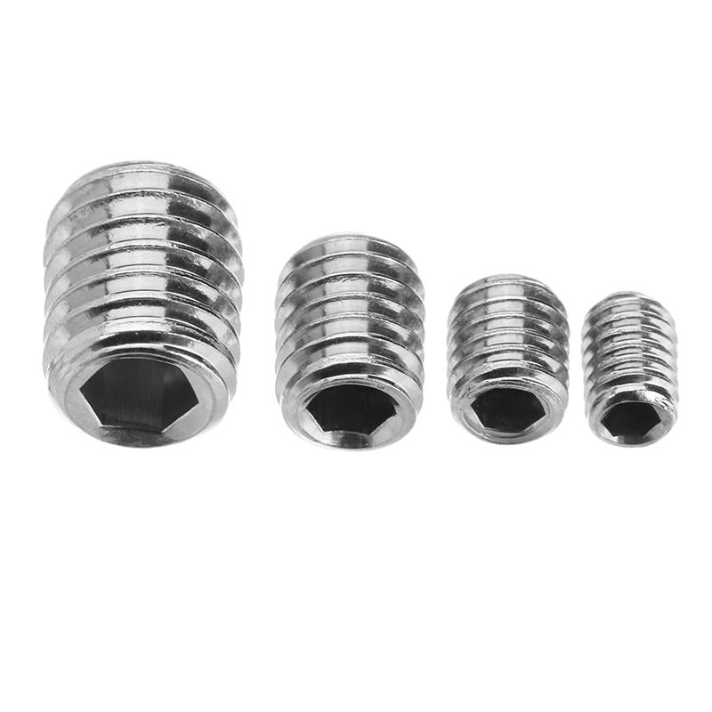 50pcs Stainless Steel Socket Hex Set Screw M4 M5 M6 M8 for Inside Cornor Joint