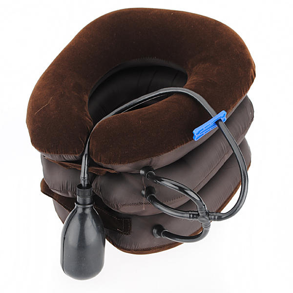 Air Cervical Neck Traction Soft Brace for Headache Head Back Shoulder Pain