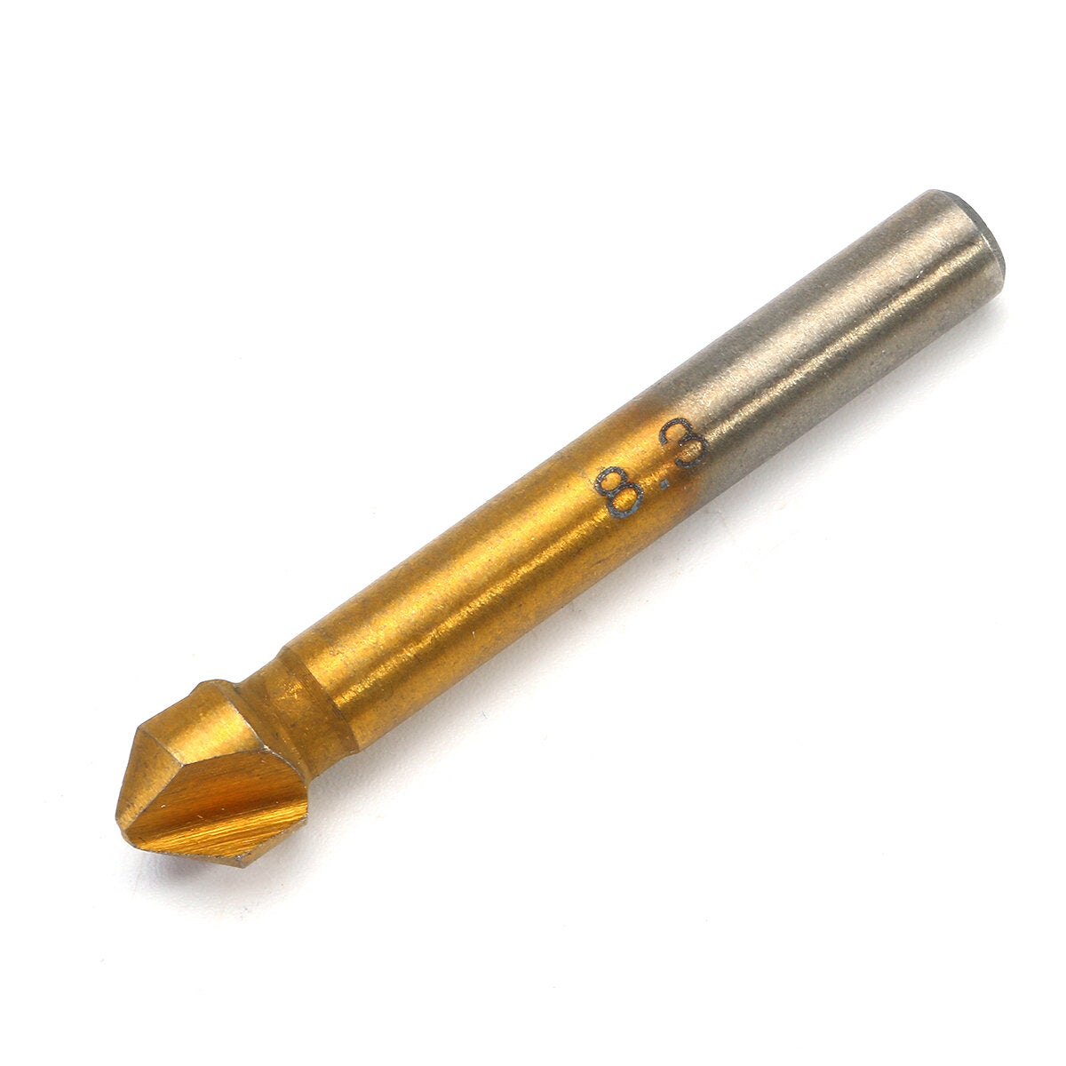 6pcs 3 Flute Titanium Chamfer 90 Degree Chamfering End Mill Cutter Countersink Drill Bit