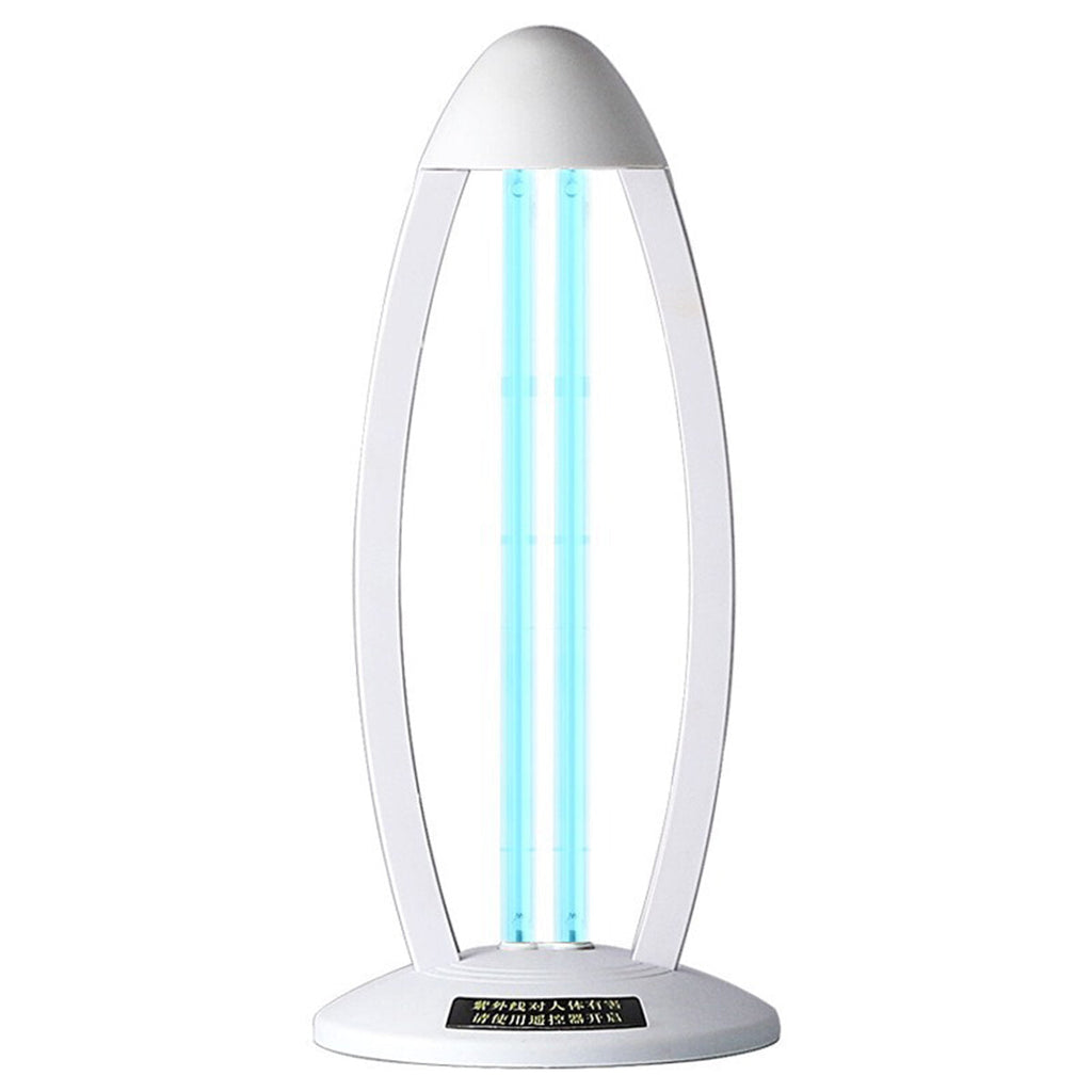 36W AC110V/220V UV Lamp Ozone Germicidal Sterilizing Light Portable Mite Killing + Timer Function Remote Control