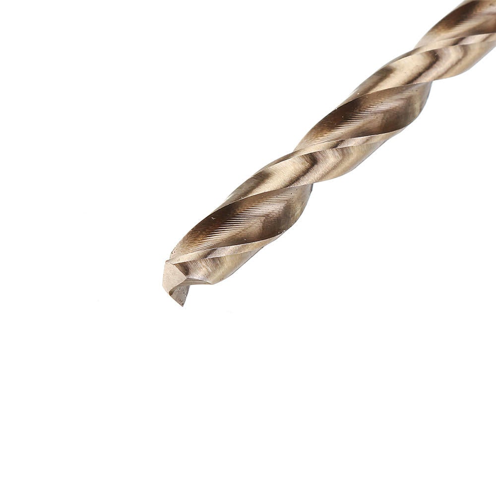 13pcs 1.5-6.5mm HSS-Co M35 Cobalt Twist Drill Bit Set for Metal Wood Drilling