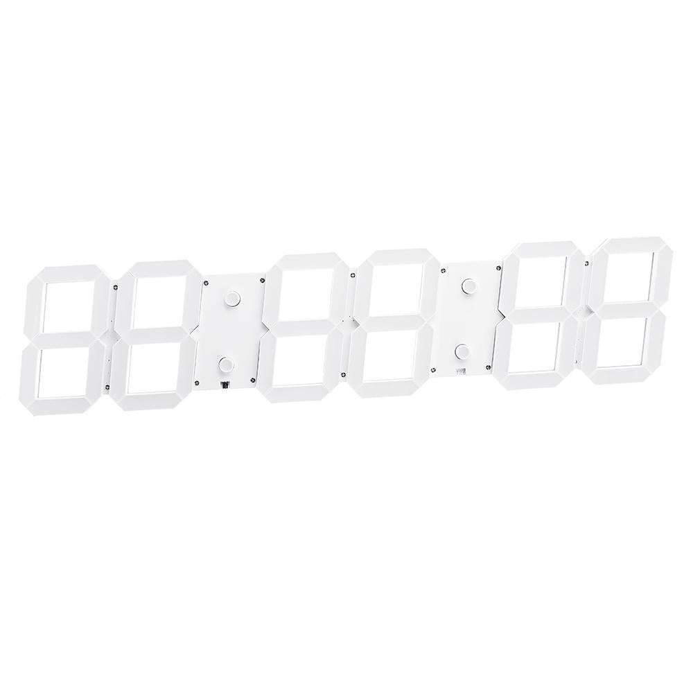 Super Large Digital LED Alarm Clock Wall Clock Remote Control Countdown Timer Sports Timer Stopwatch