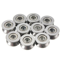 10pcs V Groove Sealed Ball Bearings V Groove 4x13x6mm 1.5mm Deep Ball Bearings