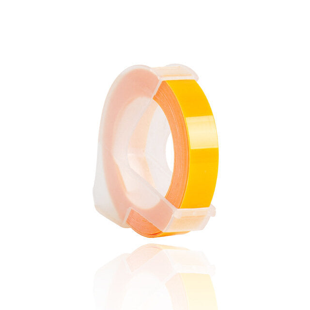 1pcs Dymo 3D Plastic Embossing Tape for PVC LABEL DYMO 1610 12965 1880 1540 Motex E101 Printer