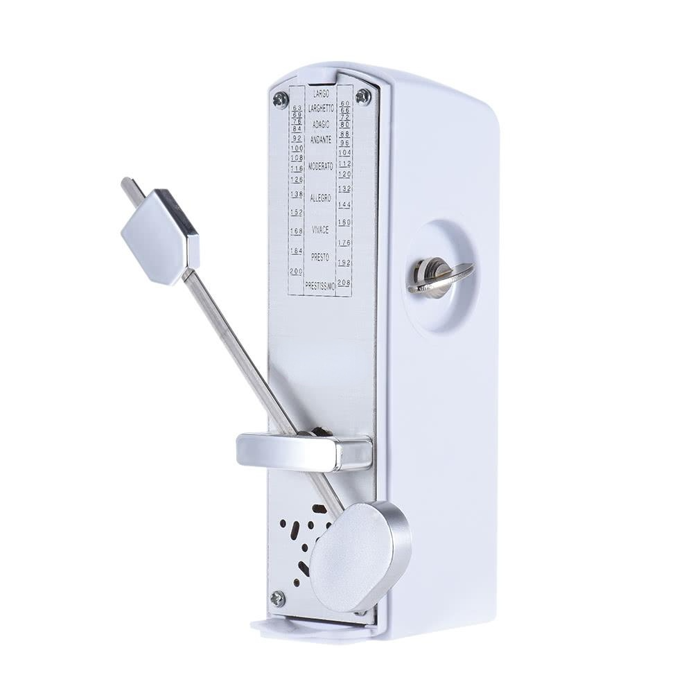 Portable Mini Mechanical Metronome Universal 11cm Height for Piano Guitar Violin Ukulele