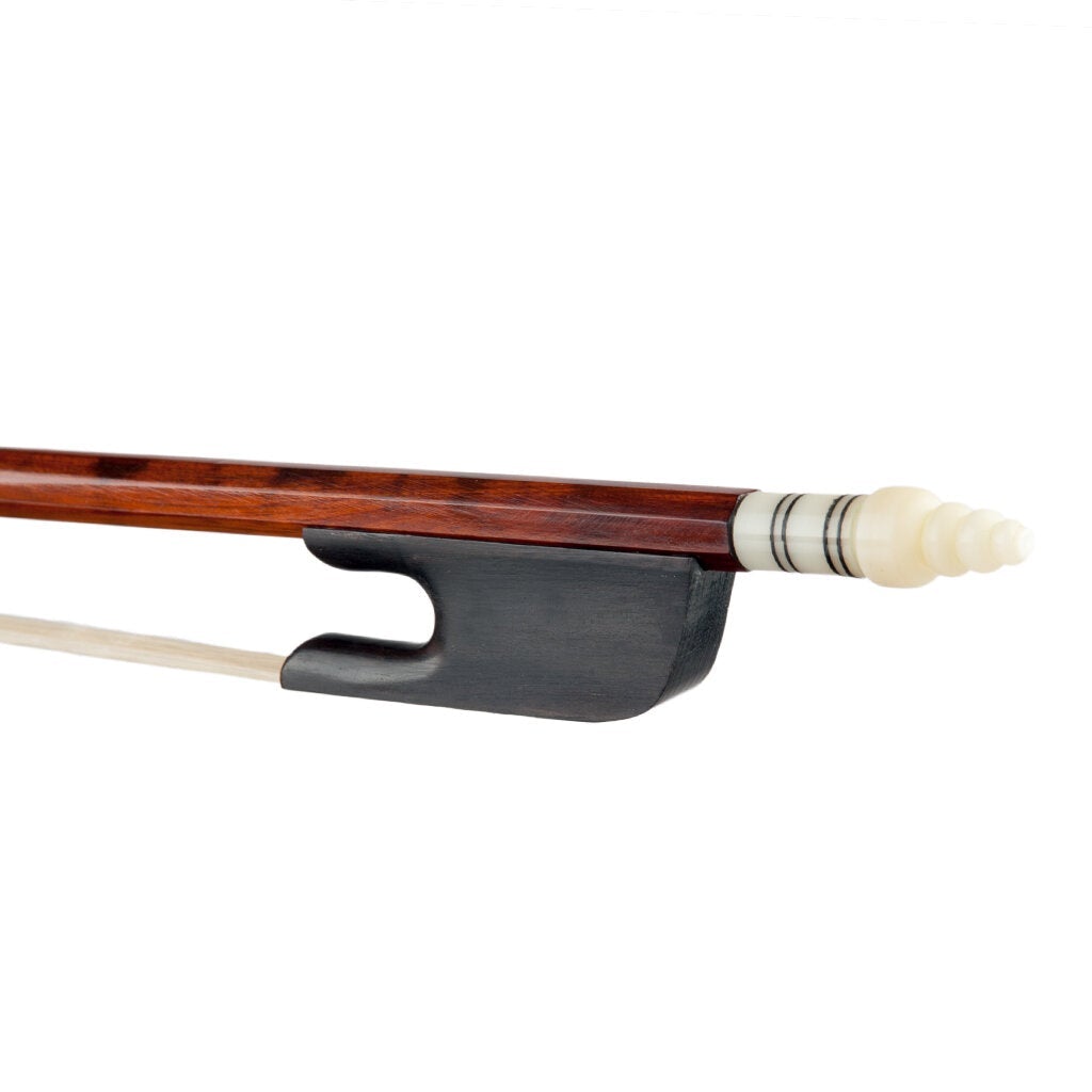 Professional Snakewood Violin Bow 4/4 Fiddle Traditional Baroque Style W/ Ebony Frog