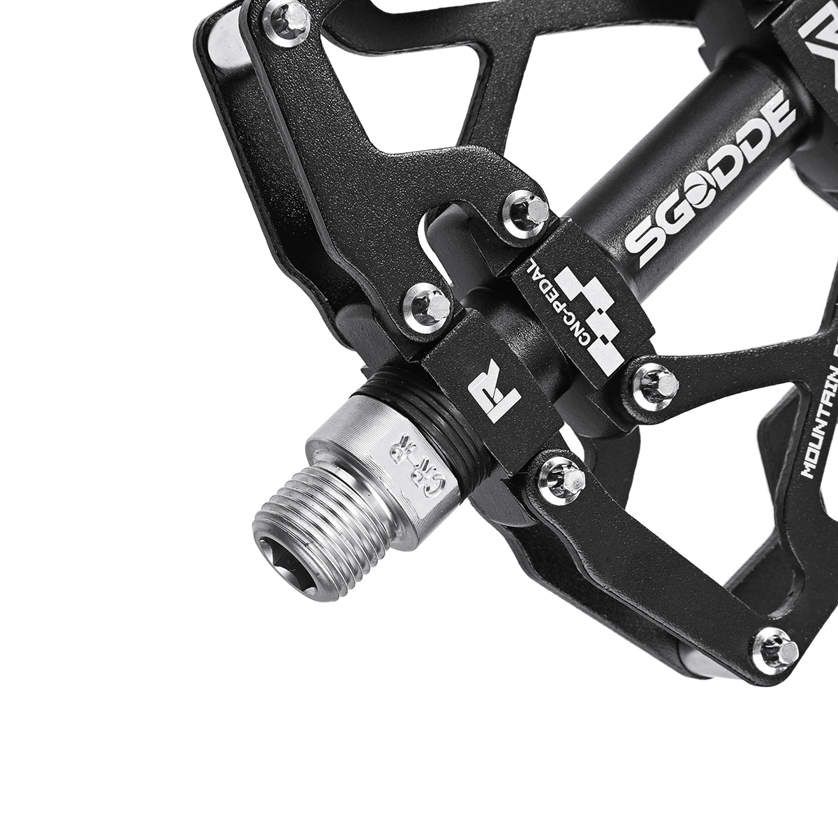 1 Pair Bike Pedals Aluminum Alloy Cycling Bicycle Platform Anti-slip