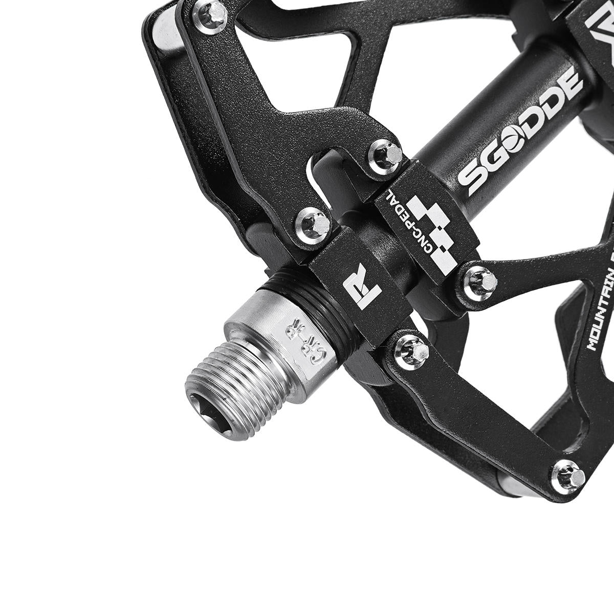 1 Pair Anti-slip Bike Pedals 3 Bearing Aluminum Alloy Cycling Bicycle Platform Bicycle Pedal Bike Accessories Part for Road bmx Mtb Bicycle