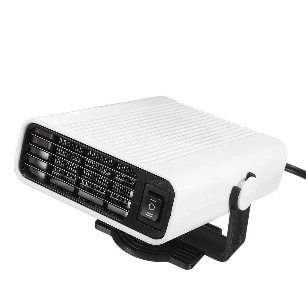 400W Car Portable Electric Heater 2 Modes Wind Heating Cooling Fan Defroster Demister Low Noise