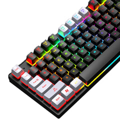 Wired Gaming Keyboard Desktop Computer Manipulator Feel Wired Backlit Keyboard