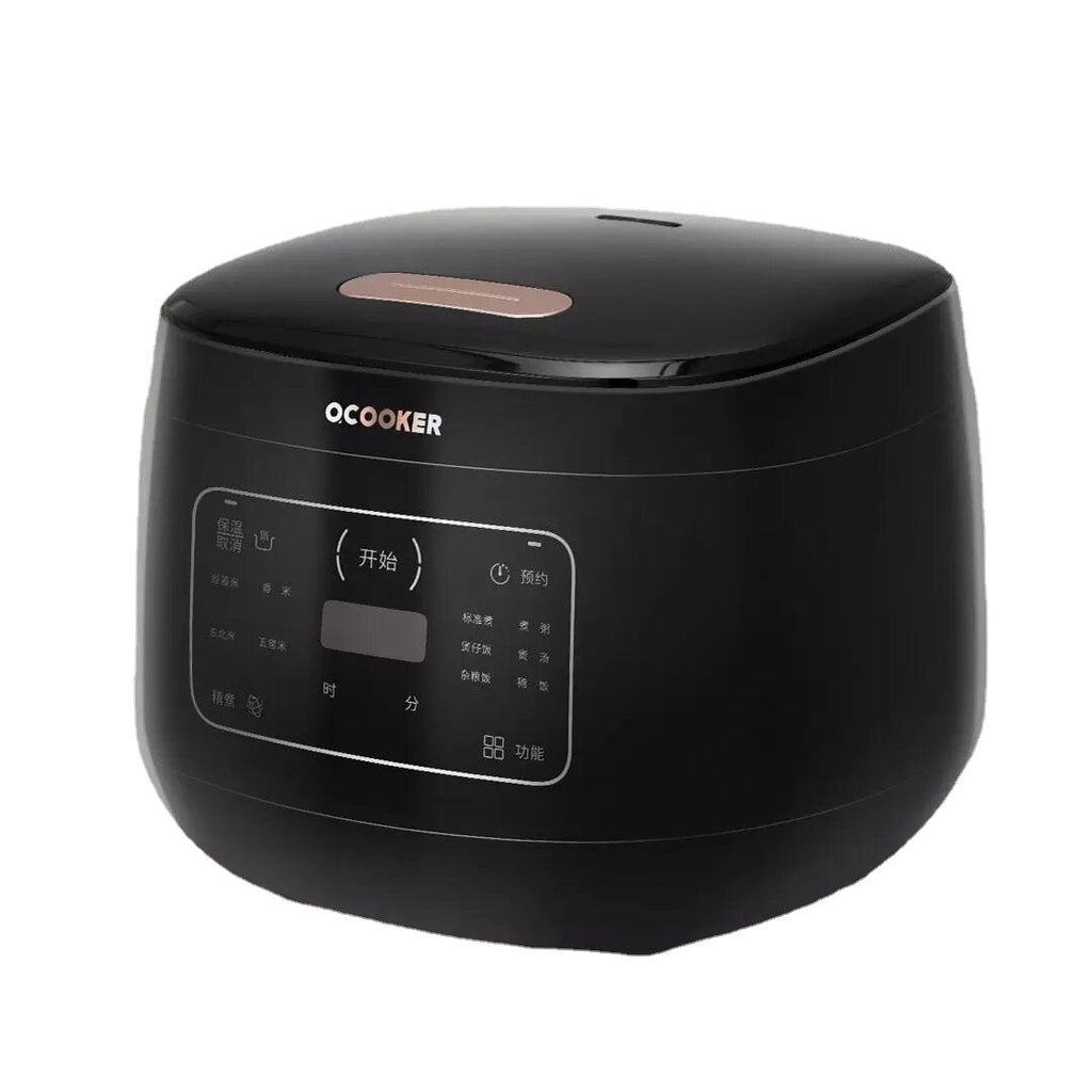 Electric Rice Cooker Multicooker Kitchen Appliances Ceramic Liner Dual Sensor Temperature Control 24H Appointment