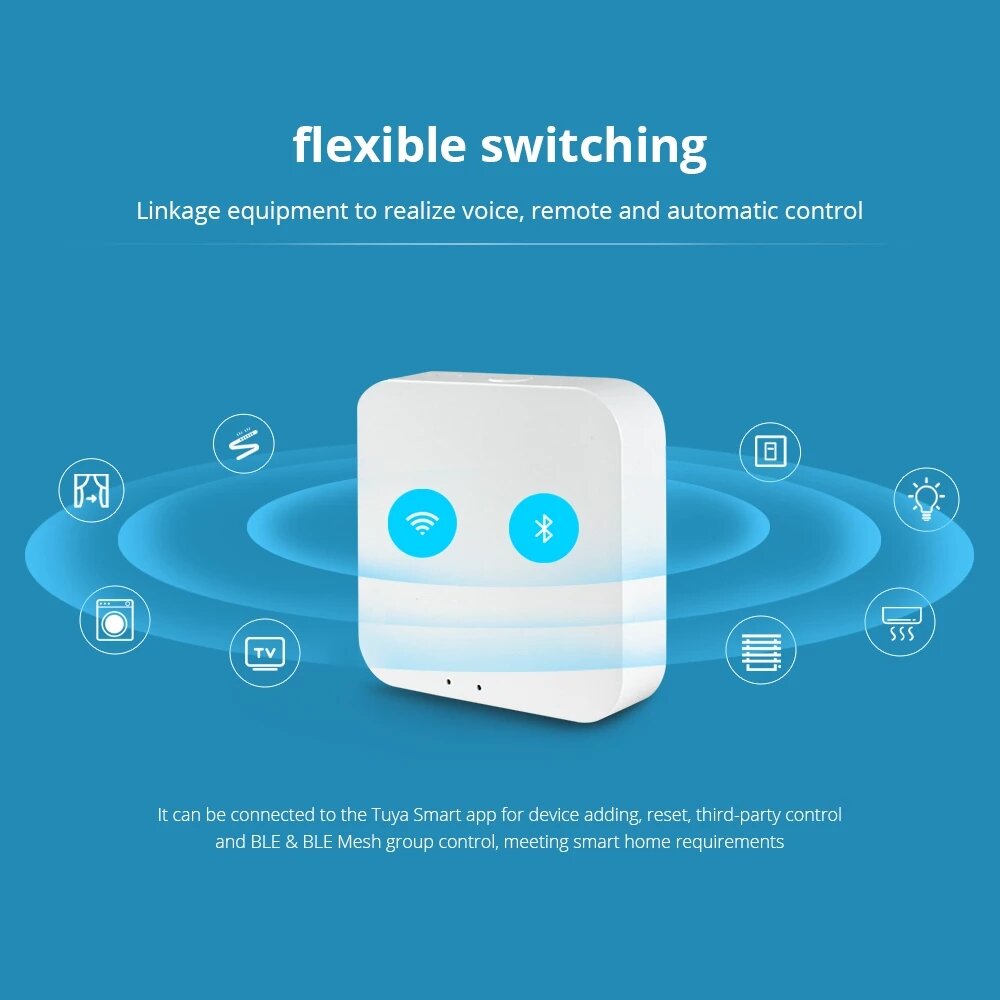 Smart WiFi Bluetooth Home Bridge Wireless Remote Controller