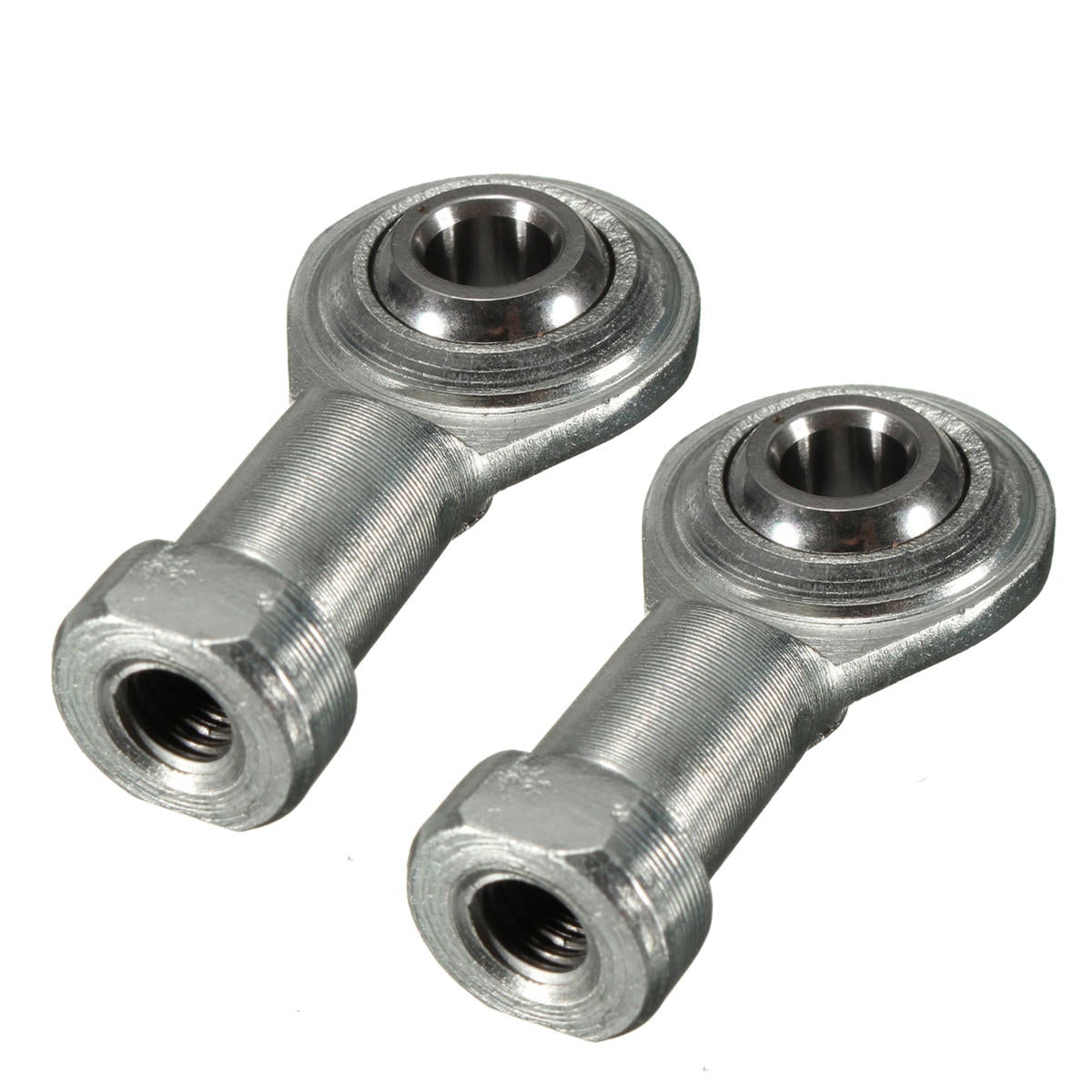 2pcs M6 x 1mm Right Hand Thread Rod End Joint Bearing 6mm Female Thread Joint Ball Bearing