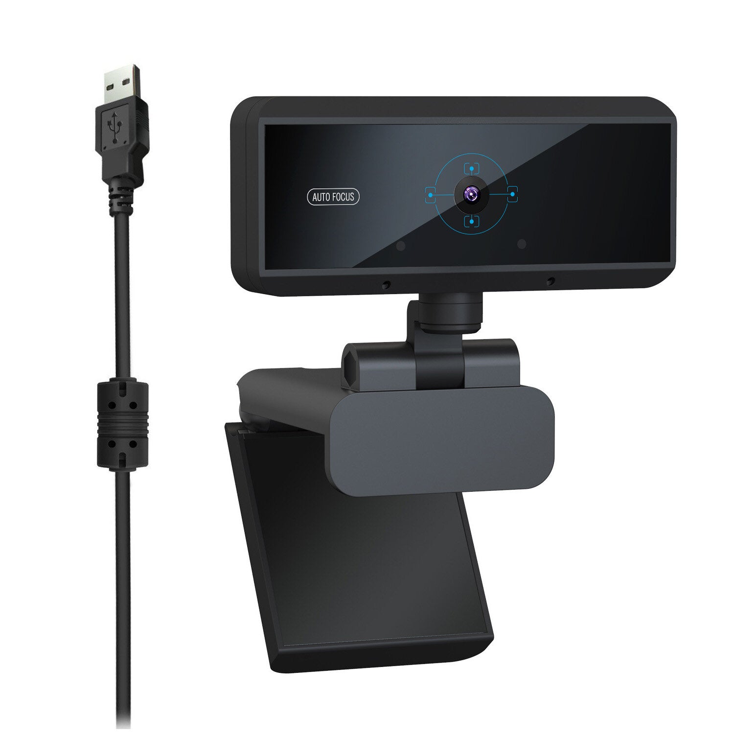 5MPs Auto Focus Webcam HD 1080P Web Camera with Built-in Microphone computer camera with Privacy Cover for PC Laptop
