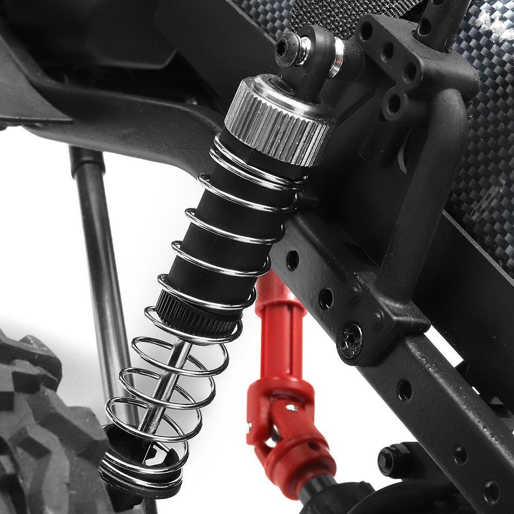 2.4G 4WD Waterproof Brushed Rc Car Off-road Rock Crawler Trail Rigs Truck RTR Toy