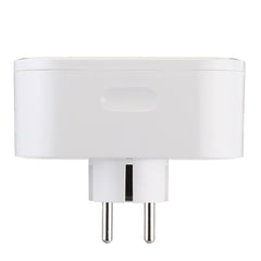 Dual EU Smart WiFi Power Plug Remote Control Switch Socket Outlet by HomeKit Dohome APP Google Assistant Alexa Remote Voice Control