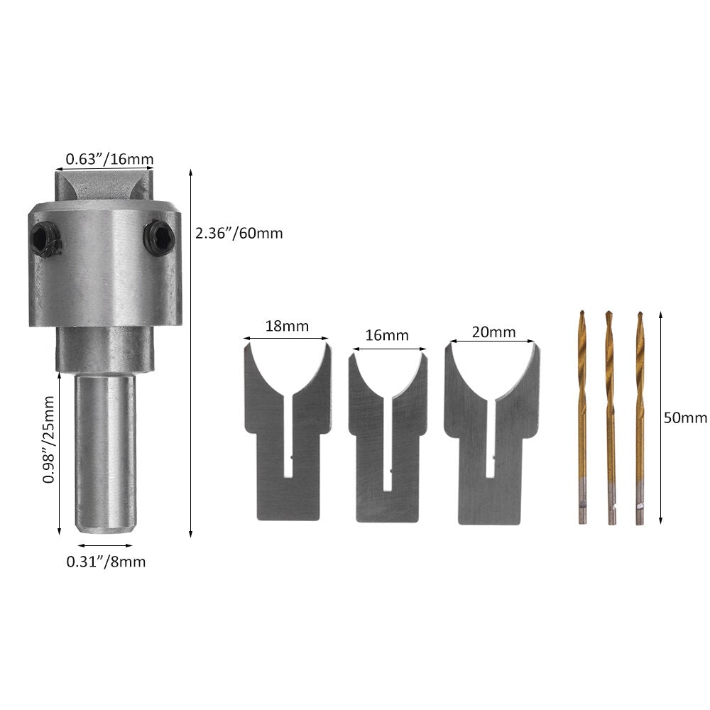 Beads Ball Router Bit Wooden Beads Maker Drill Bit Milling Cutter Tools