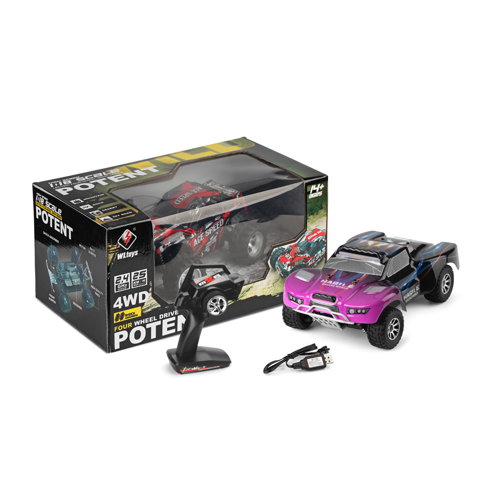 1/18 2.4G 4WD RC Car Electric Short Course Vehicle RTR Model