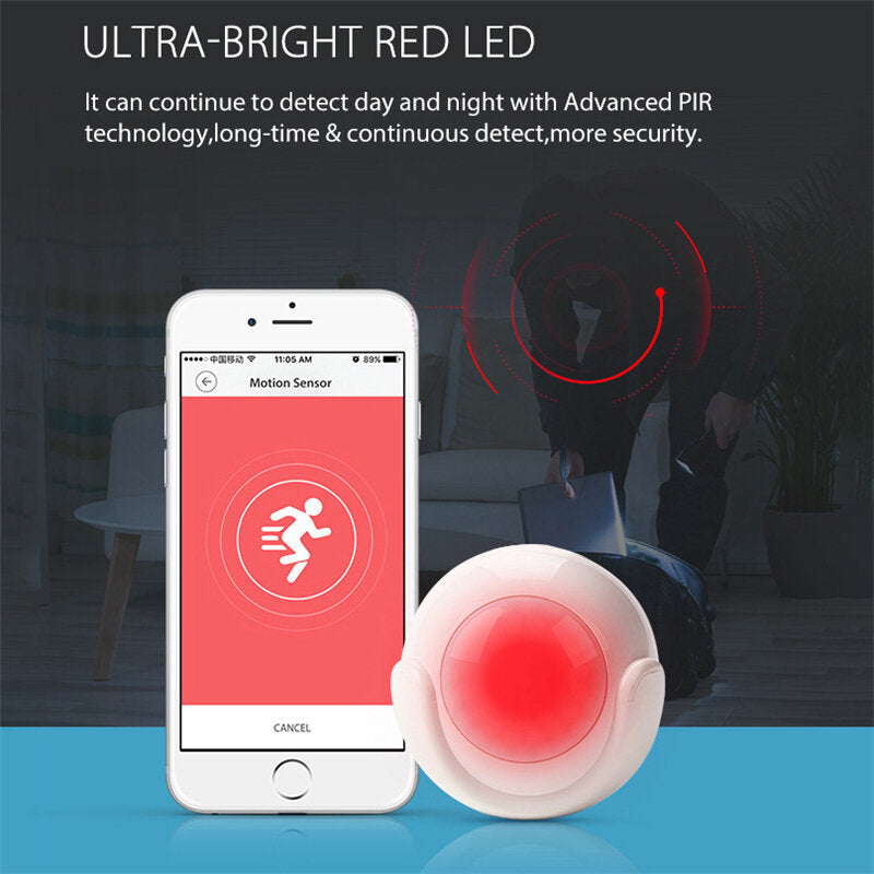 Smart Wifi Human Infrared Detector Smart Home Infrared Sensor APP Remote Control PIR Detector