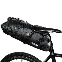 Bike Saddle Waterproof Tail Rear Bag Reflective MTB Trunk Pannier