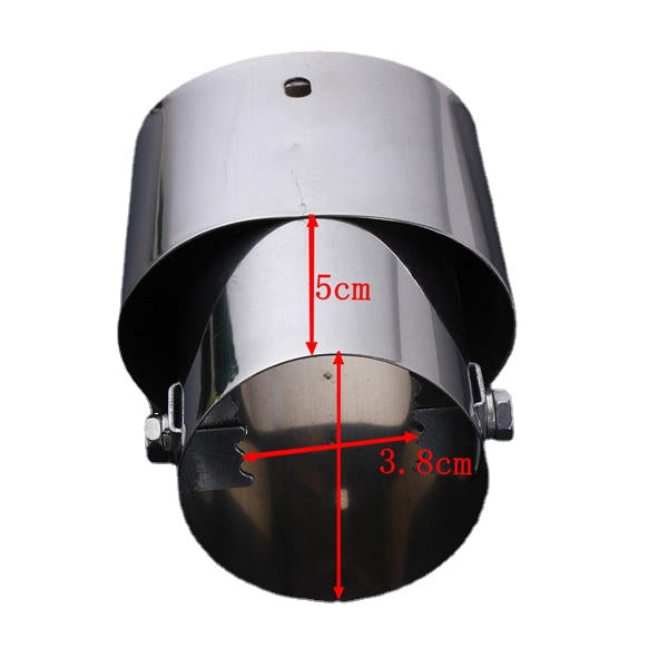 Universal Car Stainless Steel Trail Straight Exhaust Pipe for Auto DIY Modification