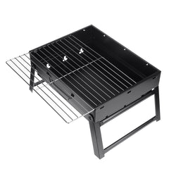 Barbecue Grill Portable Foldable Stainless Steel Mini Light for 3-5 Person