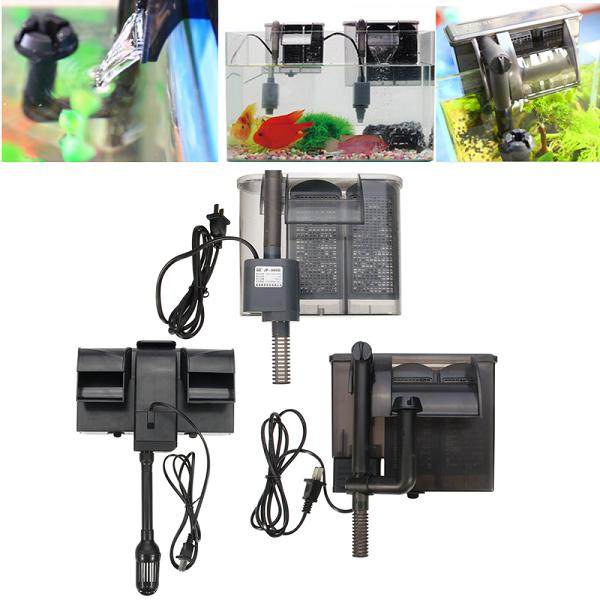 Fish Tank Aquarium Surface Hang on Pump External Hang On Filter