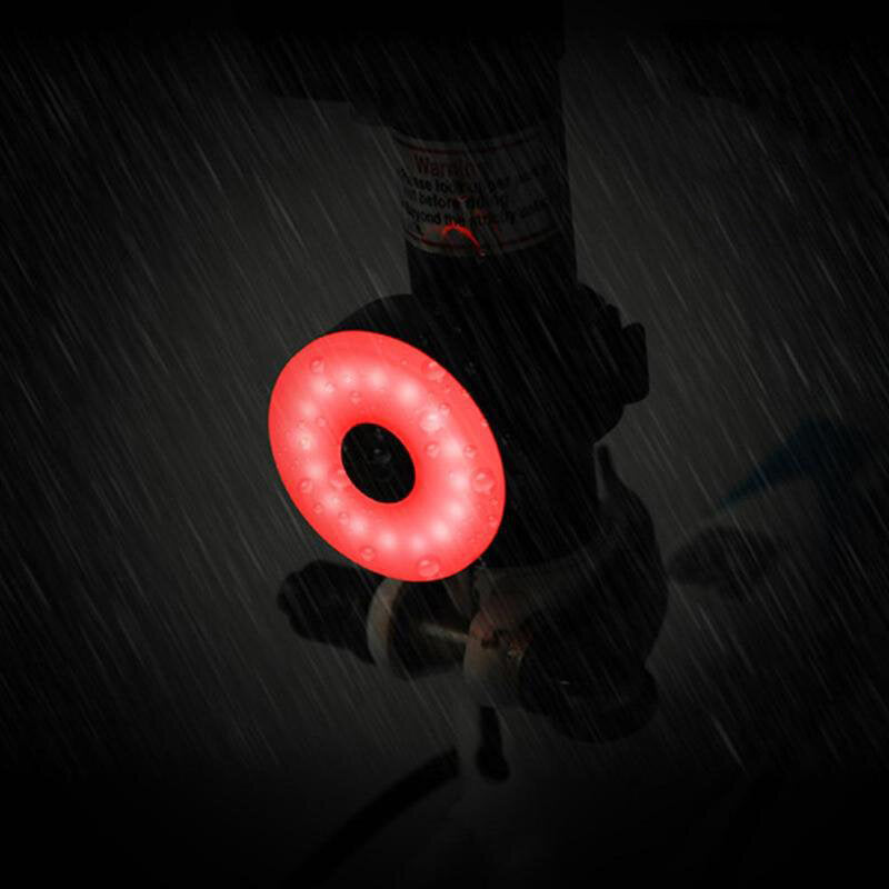 Bike Bicycle Cycling Motorcycle Electric Scooter E-bike Warning Light Tail Light