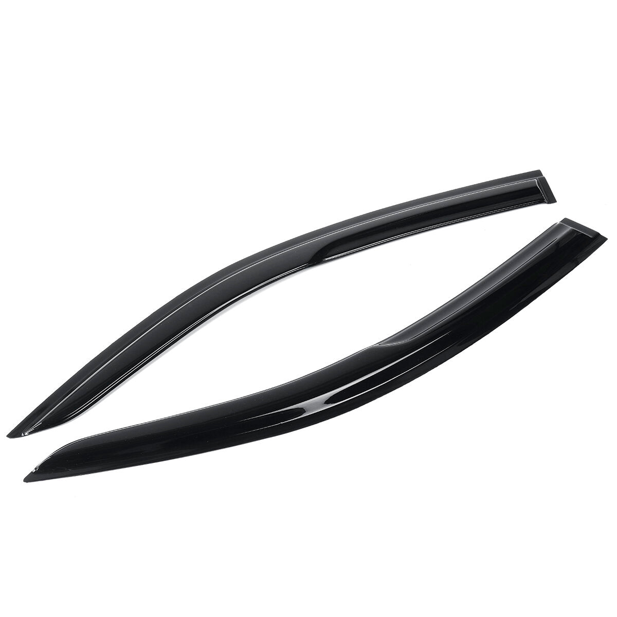 4Pcs Plastic Exterior Visor Vent For TOYOTA C-HR 2017-2020 Shades Window Sun Rain Guard Deflector