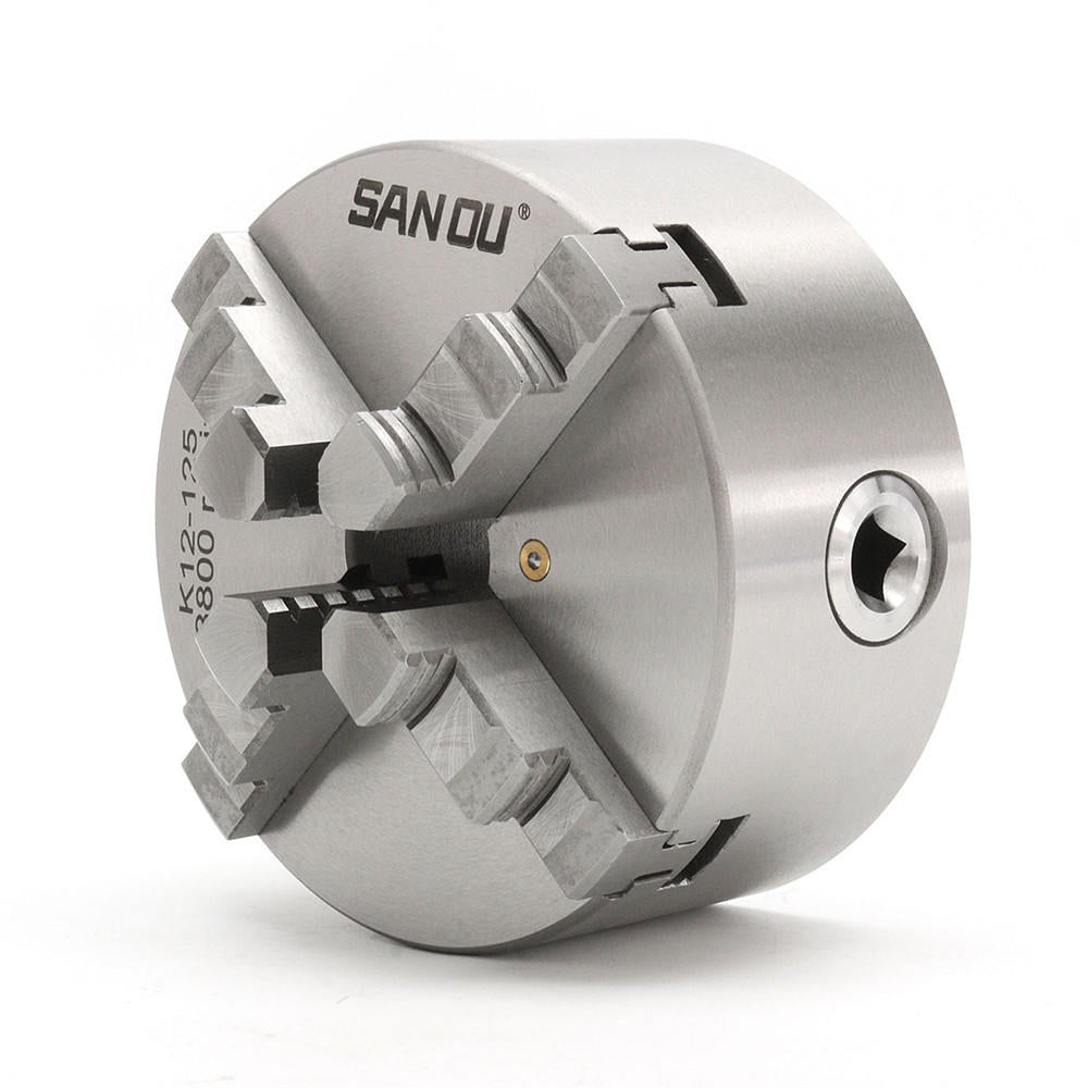 125mm 4 Jaw Self Centering Lathe Chuck with Key