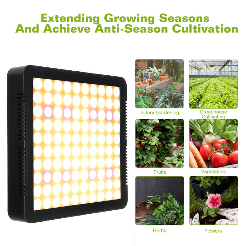 100W 300 LED Grow Light Plant Hydroponics Full Spectrum Vegetable Plant Lamp AC85-265V