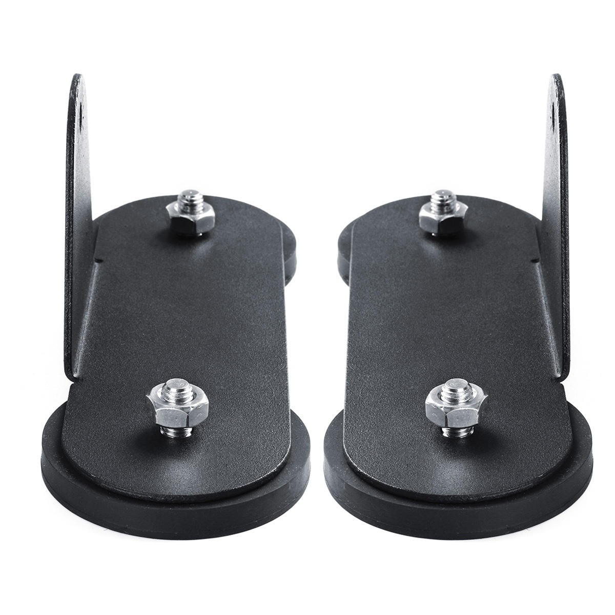 2Pcs/Set Universal Strong Magnetic Mount Brackets Holder Base LED Light Bar for Car