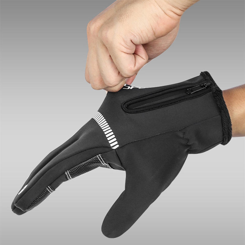 Touch Screen Gloves Skidproof Windproof Waterproof Full Finger Winter Bike Gloves Outdoor Cycling Motorcycle Gloves