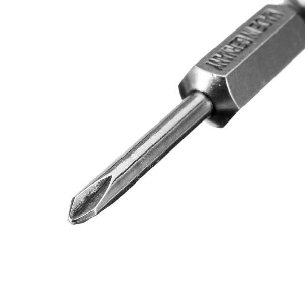 2Pcs 50mm Magnetic Y Shaped Screwdriver Bits 1/4 Inch Hex Shank