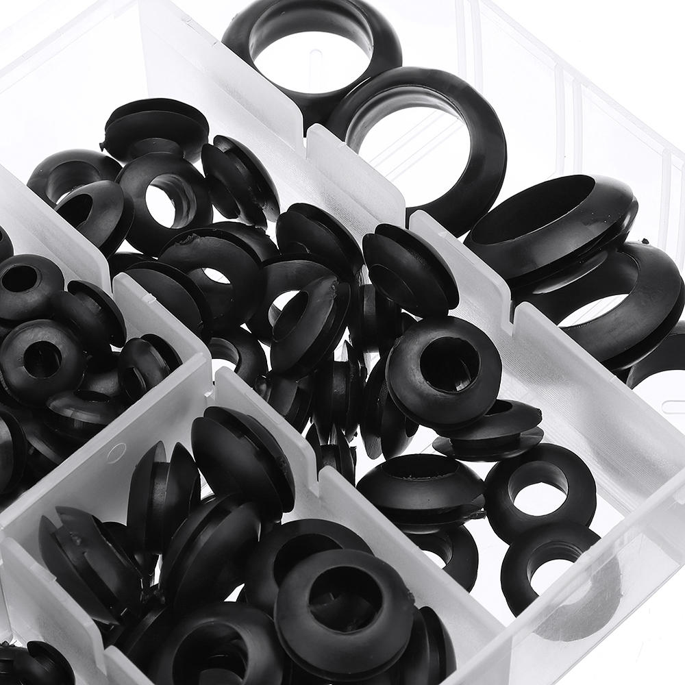 180Pcs Rubber O Ring Washer Grommets Ring Anti-slip Gasket Seal Assortment Set
