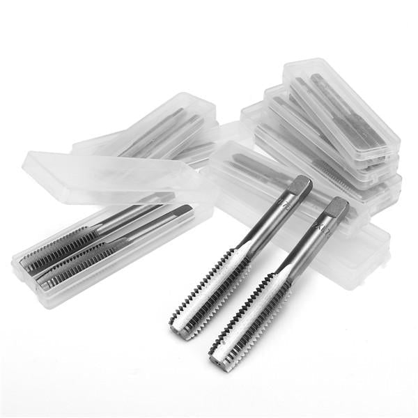 2Pcs M3 to M12 Industrial Metric HSS Right Hand Thread Tap Drill Bits Plug Taps