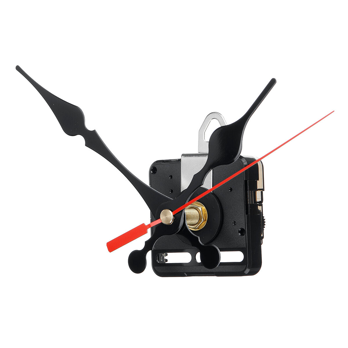 4 Type Quartz Clock Movement Mechanism DIY Kit Hour Minute Second Hand Red Black