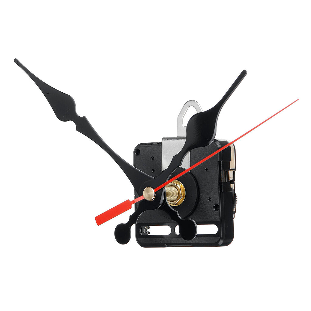 4 Type Quartz Clock Movement Mechanism DIY Kit Hour Minute Second Hand Red Black