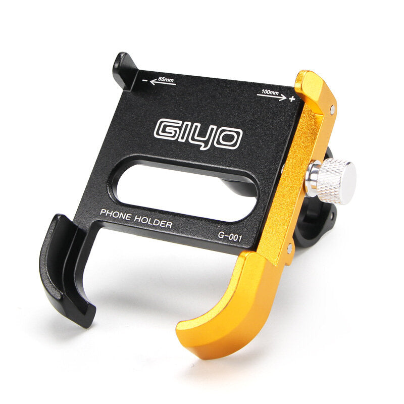 Aluminum Alloy Rotatable Bicycle Bike Phone Holder MTB Mountain Road Bike Handlebar Clip Holder Bike Bicycle Accessory Tool