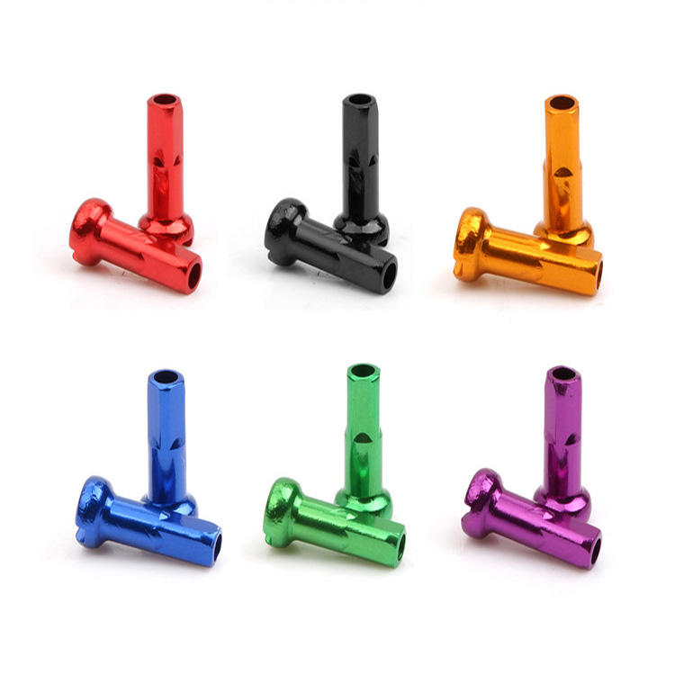 100PCS Aluminium Alloy Bike Spokes Cap Outdoor Bicycle Riding Colorful Spokes Cap