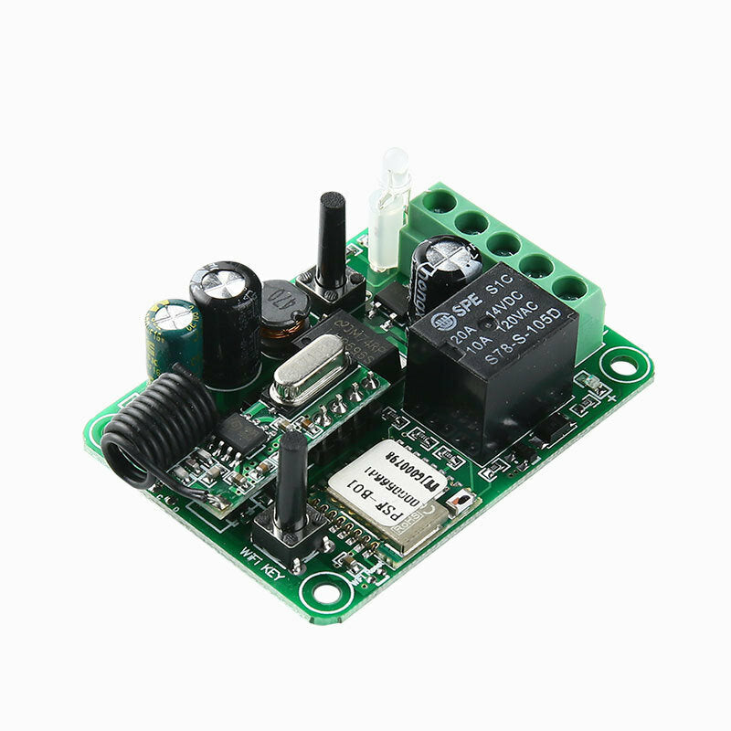 APP Wireless WiFi Remote Control Switch Single-Channel wireless Access Control Controller 12V 24V